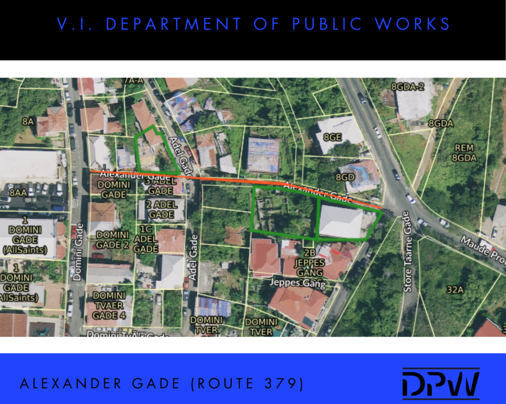 DPW Map of Alexander Gade