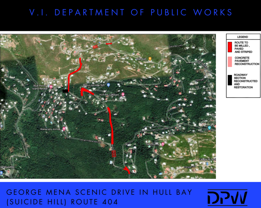 Map of Suicide Hill