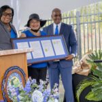 Athniel C. "Addie" Ottley road naming ceremony